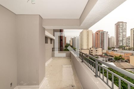 Sacada de apartamento à venda com 2 quartos, 72m² em Indianópolis, São Paulo