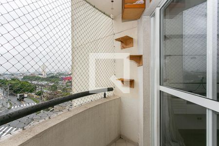 Varanda da Sala de apartamento à venda com 2 quartos, 58m² em Vila Aricanduva, São Paulo