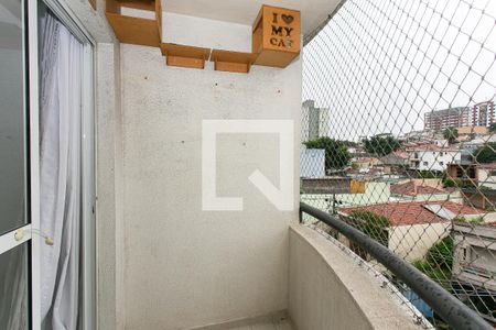 Varanda da Sala de apartamento à venda com 2 quartos, 58m² em Vila Aricanduva, São Paulo