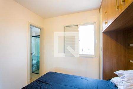 Quarto 1 - Suíte de apartamento à venda com 3 quartos, 54m² em Vila Leopoldina, Santo André