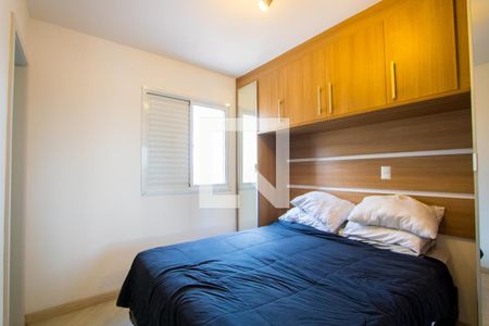 Quarto 1 - Suíte de apartamento à venda com 3 quartos, 54m² em Vila Leopoldina, Santo André