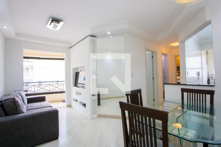 Sala de apartamento à venda com 3 quartos, 54m² em Vila Leopoldina, Santo André