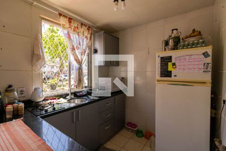 Cozinha de apartamento para alugar com 1 quarto, 38m² em Vila Nova, Porto Alegre