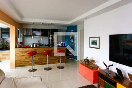 Sala  de apartamento à venda com 2 quartos, 79m² em Vila Andrade, São Paulo