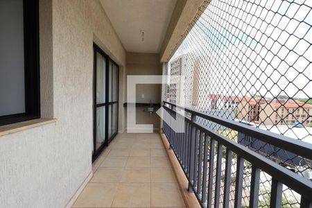 Sacada gourmet  de apartamento para alugar com 1 quarto, 46m² em Nova Aliança, Ribeirão Preto