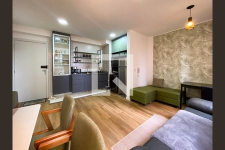 sala de apartamento para alugar com 1 quarto, 34m² em Butantã, São Paulo