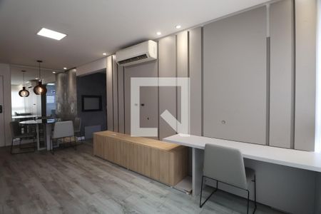 Sala de apartamento à venda com 1 quarto, 52m² em Centro, Canoas