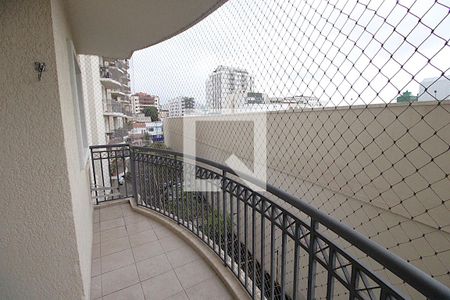 Varanda da sala de apartamento para alugar com 3 quartos, 69m² em Lins de Vasconcelos, Rio de Janeiro