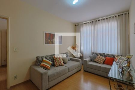 Sala de apartamento à venda com 3 quartos, 90m² em Santo Antônio, Belo Horizonte