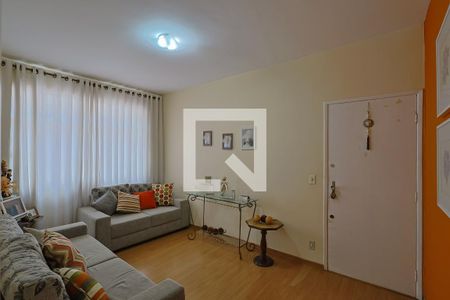 Sala de apartamento à venda com 3 quartos, 90m² em Santo Antônio, Belo Horizonte