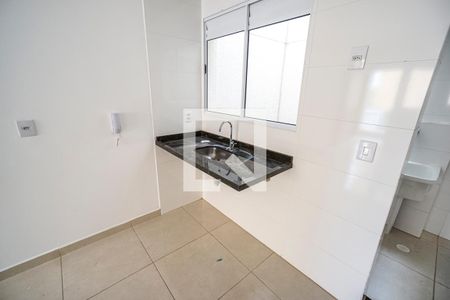 Cozinha de apartamento para alugar com 2 quartos, 35m² em Cidade Mãe do Céu, São Paulo