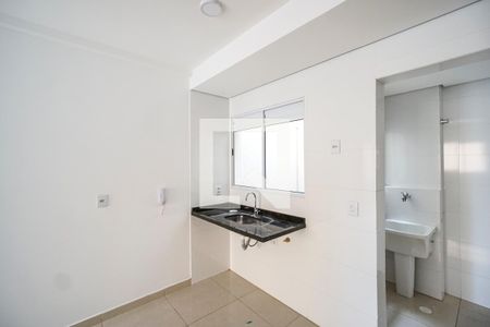 Cozinha de apartamento para alugar com 2 quartos, 35m² em Cidade Mãe do Céu, São Paulo