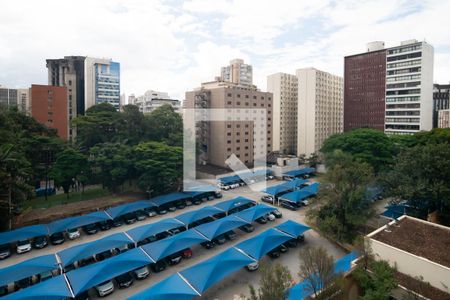 Varanda - Vista de apartamento para alugar com 1 quarto, 51m² em Cerqueira César, São Paulo