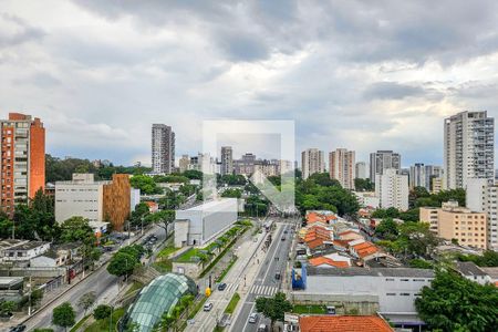 Vista do Studio de kitnet/studio para alugar com 1 quarto, 30m² em Santo Amaro, São Paulo