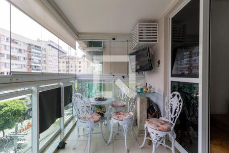 Varanda de apartamento à venda com 3 quartos, 98m² em Maracanã, Rio de Janeiro