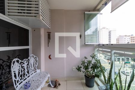 Varanda de apartamento à venda com 3 quartos, 98m² em Maracanã, Rio de Janeiro