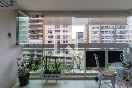 Varanda de apartamento à venda com 3 quartos, 98m² em Maracanã, Rio de Janeiro