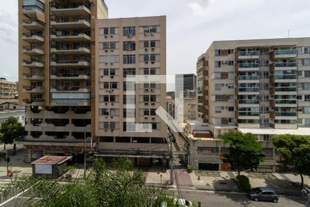 Varanda vista de apartamento à venda com 3 quartos, 98m² em Maracanã, Rio de Janeiro