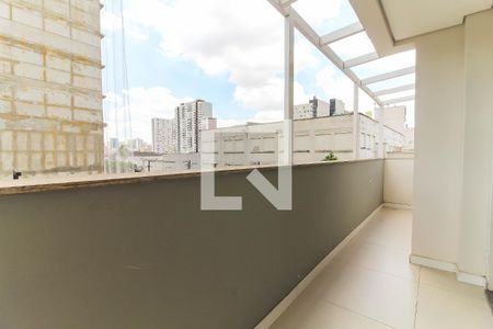 Varanda de apartamento à venda com 2 quartos, 60m² em Brás, São Paulo