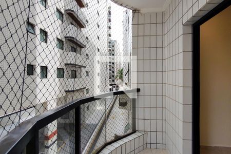 Sacada de apartamento para alugar com 2 quartos, 86m² em Canto do Forte, Praia Grande