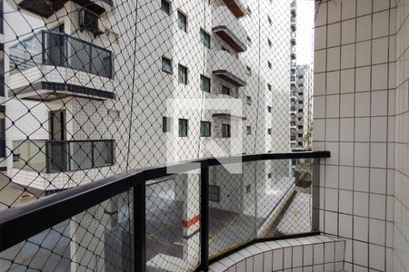 Sacada de apartamento para alugar com 2 quartos, 86m² em Canto do Forte, Praia Grande