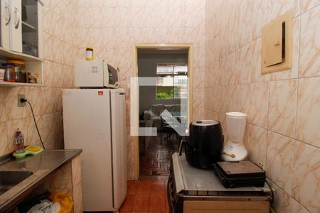 Cozinha de apartamento à venda com 2 quartos, 58m² em Colégio Batista, Belo Horizonte