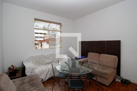 Sala de apartamento à venda com 2 quartos, 58m² em Colégio Batista, Belo Horizonte