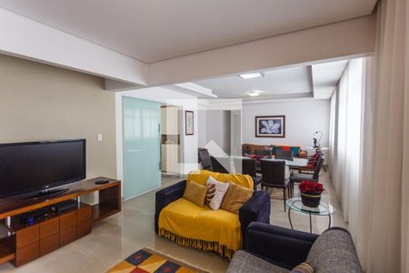 Sala de apartamento à venda com 4 quartos, 150m² em Gutierrez, Belo Horizonte