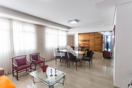 Sala de apartamento à venda com 4 quartos, 150m² em Gutierrez, Belo Horizonte