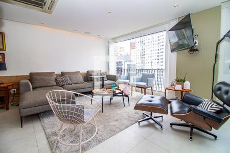 Sala de apartamento à venda com 4 quartos, 221m² em Perdizes, São Paulo