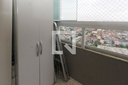 Varanda de apartamento à venda com 2 quartos, 50m² em Vila Metalúrgica, São Paulo