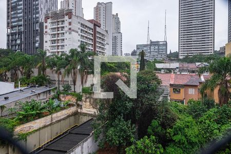 Sala - Vista de apartamento para alugar com 3 quartos, 70m² em Pinheiros, São Paulo