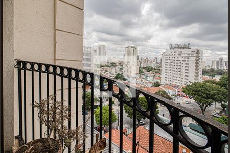 Varanda Sala de apartamento à venda com 2 quartos, 62m² em Aclimação, São Paulo