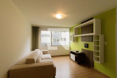 Sala de apartamento para alugar com 2 quartos, 82m² em Alto da Xv, Curitiba