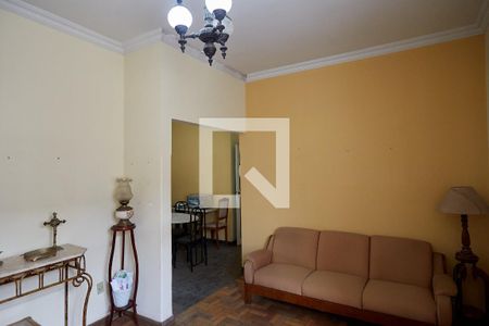 Sala de apartamento à venda com 3 quartos, 90m² em Santo Antônio, Belo Horizonte