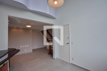 Sala de apartamento para alugar com 1 quarto, 62m² em Paraíso do Morumbi, São Paulo