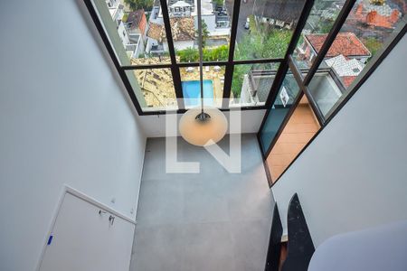 Vista para a Sala de apartamento para alugar com 1 quarto, 62m² em Paraíso do Morumbi, São Paulo