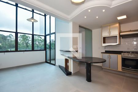 Sala de apartamento para alugar com 1 quarto, 62m² em Paraíso do Morumbi, São Paulo