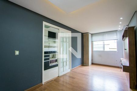 Sala de apartamento à venda com 3 quartos, 73m² em Parque Sao Vicente, Santo André