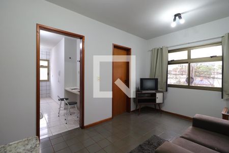 Sala de apartamento para alugar com 1 quarto, 45m² em Presidente Medici, Ribeirão Preto