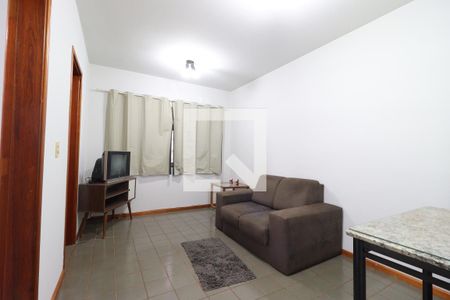 Sala de apartamento para alugar com 1 quarto, 45m² em Presidente Medici, Ribeirão Preto