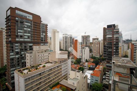 Vista da Varanda de apartamento à venda com 2 quartos, 74m² em Pinheiros, São Paulo