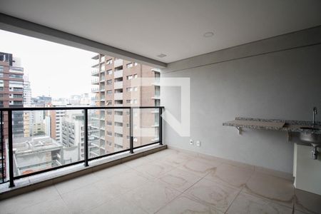 Varanda de apartamento à venda com 2 quartos, 74m² em Pinheiros, São Paulo