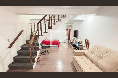 Sala de casa à venda com 3 quartos, 200m² em Vila Camilópolis, Santo André