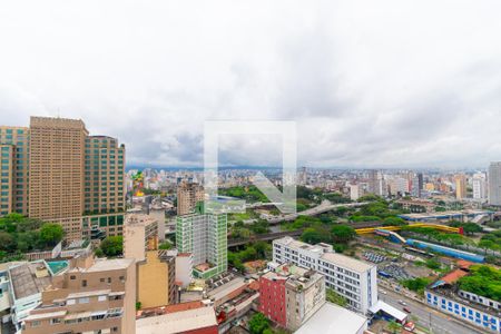 Vista de kitnet/studio para alugar com 1 quarto, 24m² em Sé, São Paulo