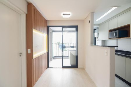 Sala  de apartamento à venda com 1 quarto, 34m² em Vila Mafra, São Paulo