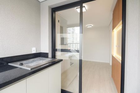 Varanda  de apartamento à venda com 1 quarto, 34m² em Vila Mafra, São Paulo