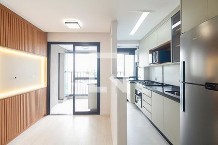 Sala  de apartamento à venda com 1 quarto, 34m² em Vila Mafra, São Paulo