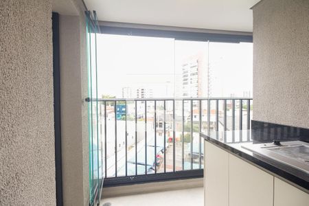 Varanda  de apartamento à venda com 1 quarto, 34m² em Vila Mafra, São Paulo