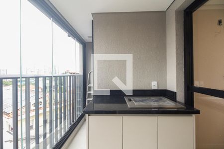 Varanda  de apartamento à venda com 1 quarto, 34m² em Vila Mafra, São Paulo